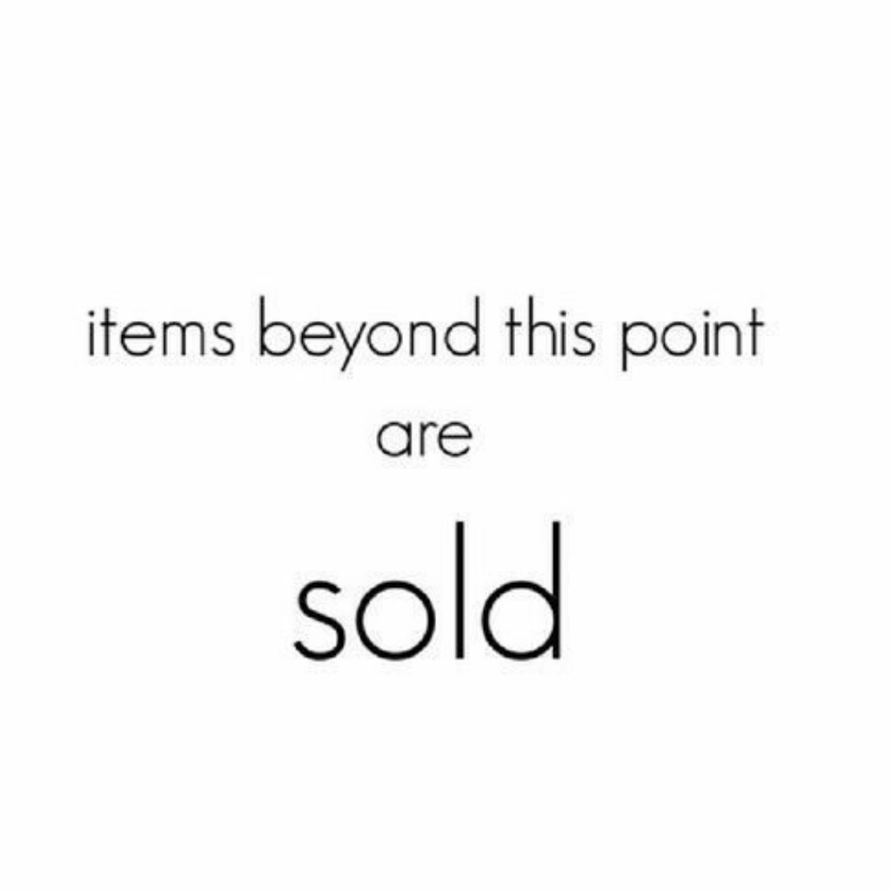 ❌ SOLD ❌